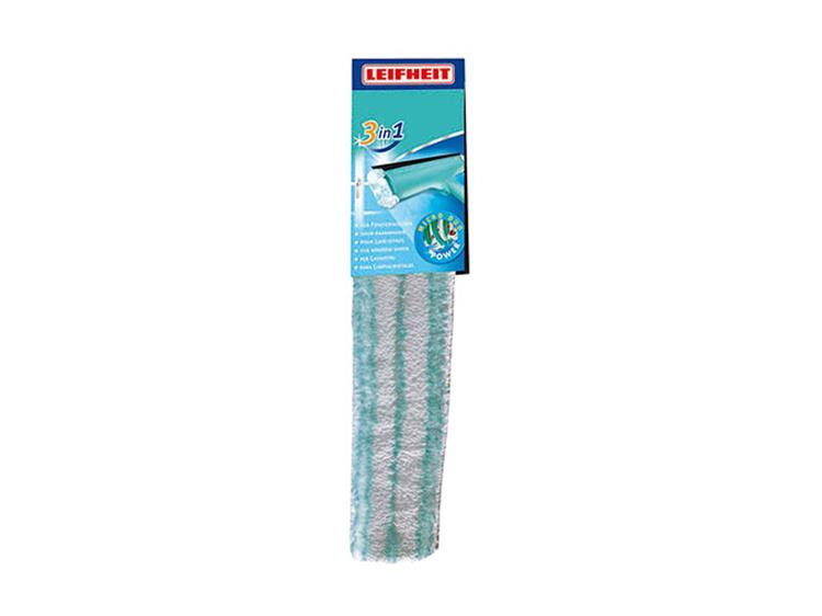 Afbeelding laden in galerijviewer, Leifheit vervangingsdoek raamwisser 4in1 - 32 cm - click system
