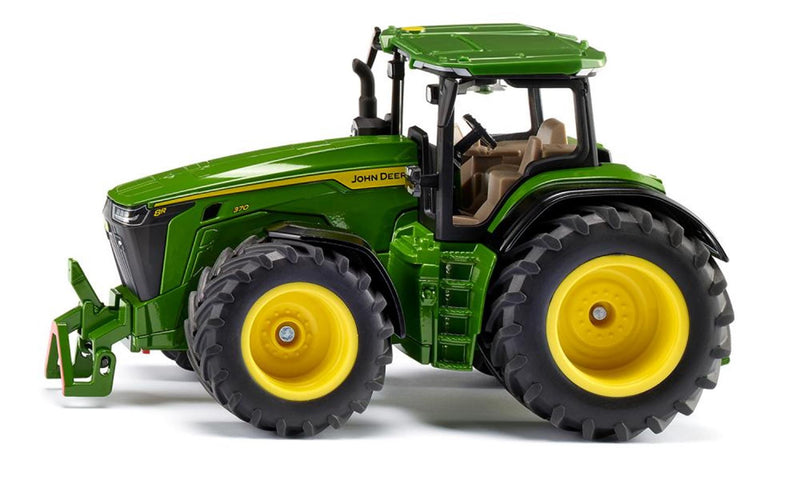 Load image into Gallery viewer, Siku 3290, john deere 8r 370, 1:32, metaal kunststof, groen, incl. contragewicht, motorkap kan open