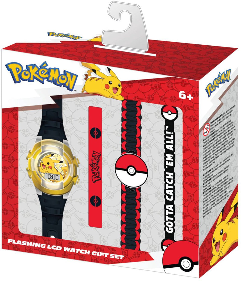 Afbeelding laden in galerijviewer, Gabby's poppenhuis horloge cadeauset pokemon - 4dlg.