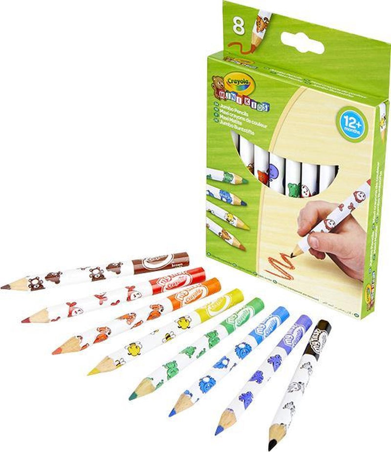 Load image into Gallery viewer, Crayola mini kids - dikke kleurpotloden, 8st.
