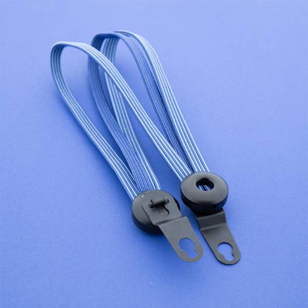 Load image into Gallery viewer, Qibbel widek snelbinder venture 24 zwarte beugels blauw wit