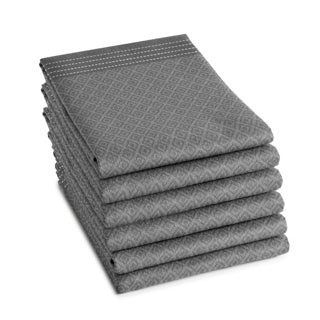 Afbeelding laden in galerijviewer, Ddddd theedoek akira 60 x 65 grey | 6 stuks