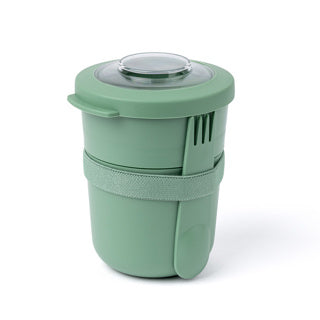 Load image into Gallery viewer, Amuse tylla foodbowl duo 450ml +150 ml sage