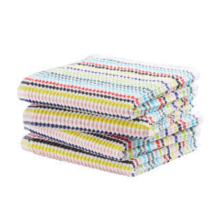 Afbeelding laden in galerijviewer, Ddddd vaatdoek festival multi 30 x 30 cm set 4 | 2 stuks