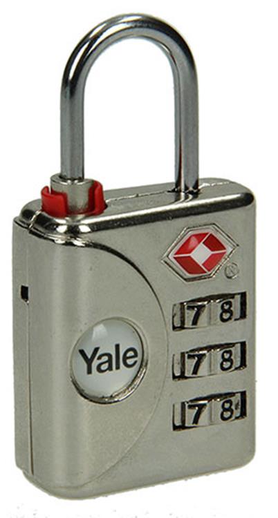 Afbeelding laden in galerijviewer, Yale 1018558 - tsa cijferhangslot ytp1 32 119 1 32mm | 5 stuks