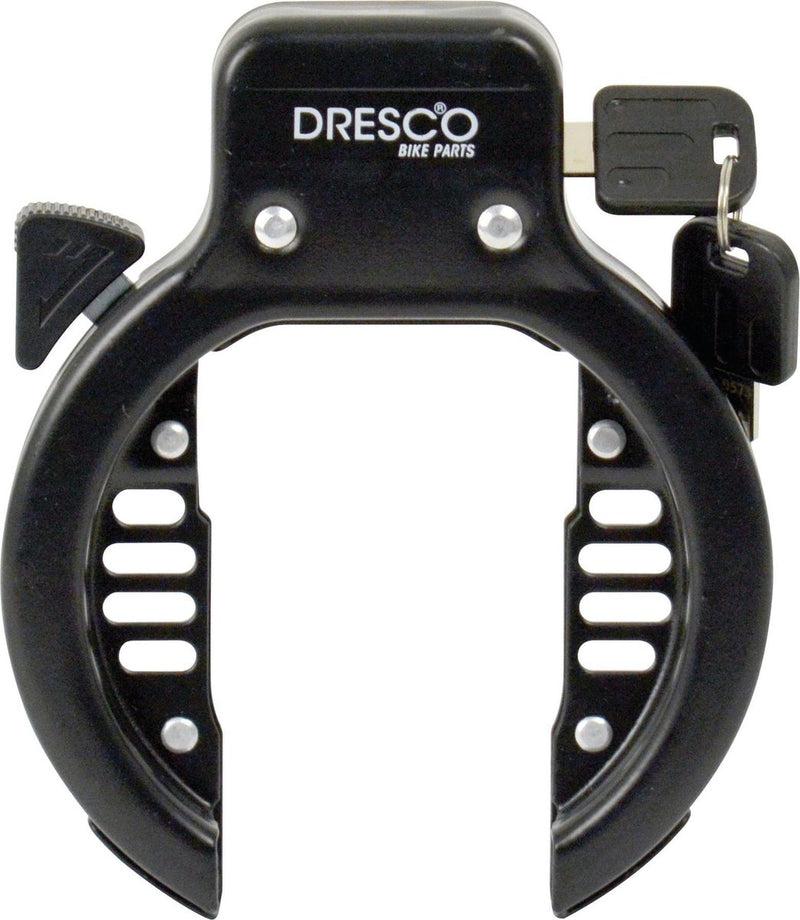Load image into Gallery viewer, Dresco 2.0 dresco ringslotslot voor fietsen met brede banden - gehard staal - zwart