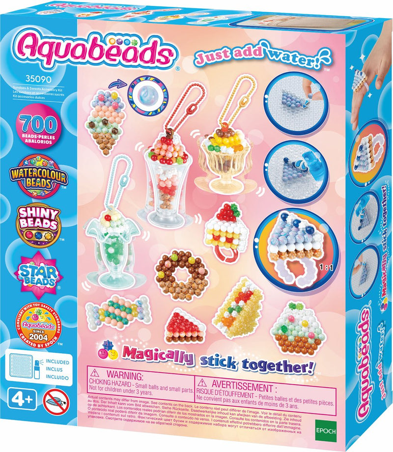 Load image into Gallery viewer, Aquabeads knutselset zoete accessoires- complete knutselset 700 parels in 31 kleuren