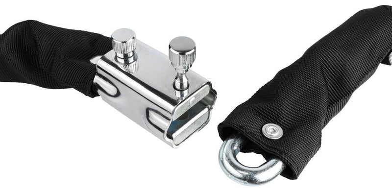 Load image into Gallery viewer, Axa kettingslot hawk 100 8 - zwart