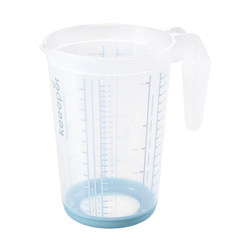 Load image into Gallery viewer, Keeeper maatbeker anti-slip 1,5l blauw