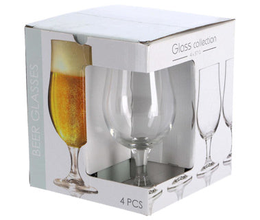 Load image into Gallery viewer, No brand bierglas 370ml set 4 stuks | 6 stuks