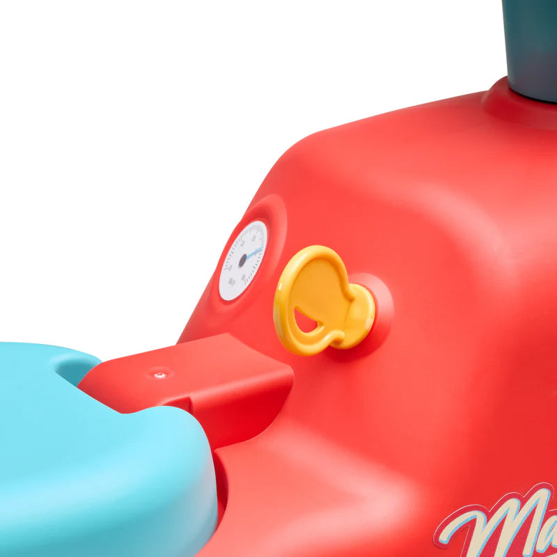 Load image into Gallery viewer, Falk looptractor maurice met trailer rood