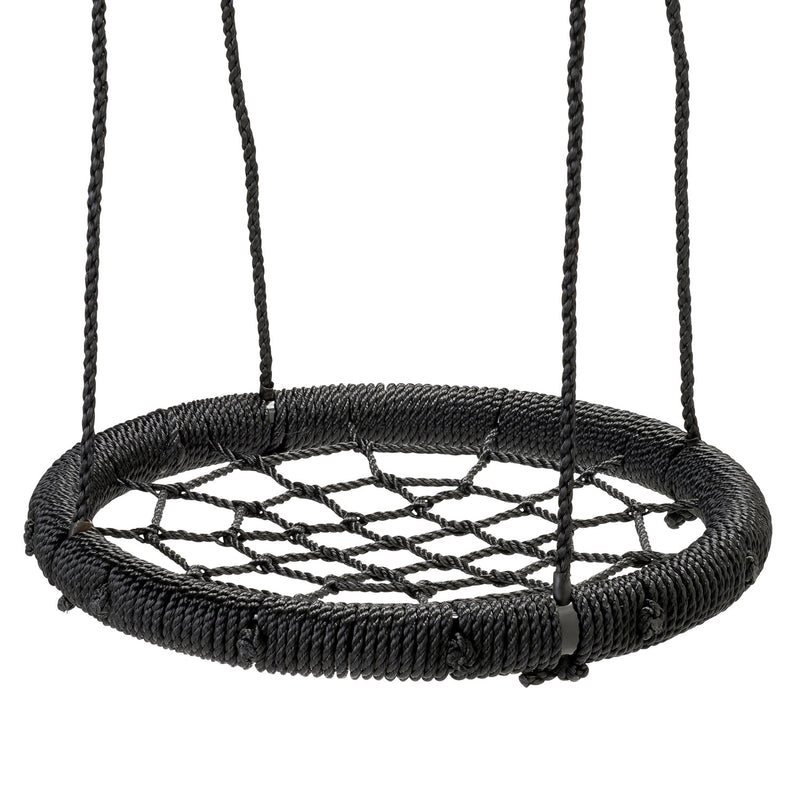 Load image into Gallery viewer, SwingKing Swingking Nestschommel Zwart, 60cm