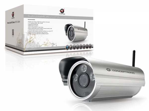 Load image into Gallery viewer, Conceptronic cipcam720odwdr wireless network cloud outdoor camera, rj45, 1.3mp, f=3.6mm,f=2.0, wdr