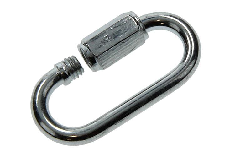 Load image into Gallery viewer, Mack 1006842 - 2 loze schakels verzinkt+moer bl 3,5mm | 5 stuks