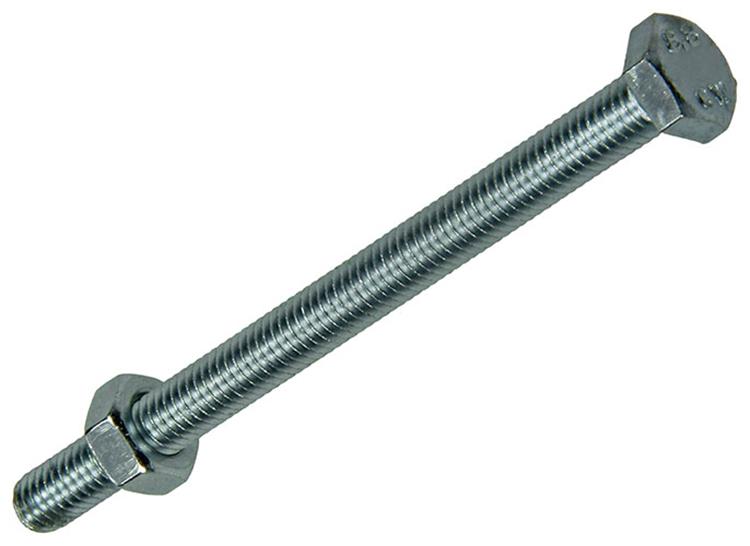 Afbeelding laden in galerijviewer, Mack 1007076 - tapbout + moer verzinkt 100 st 6 x 80 mm | 1 stuks