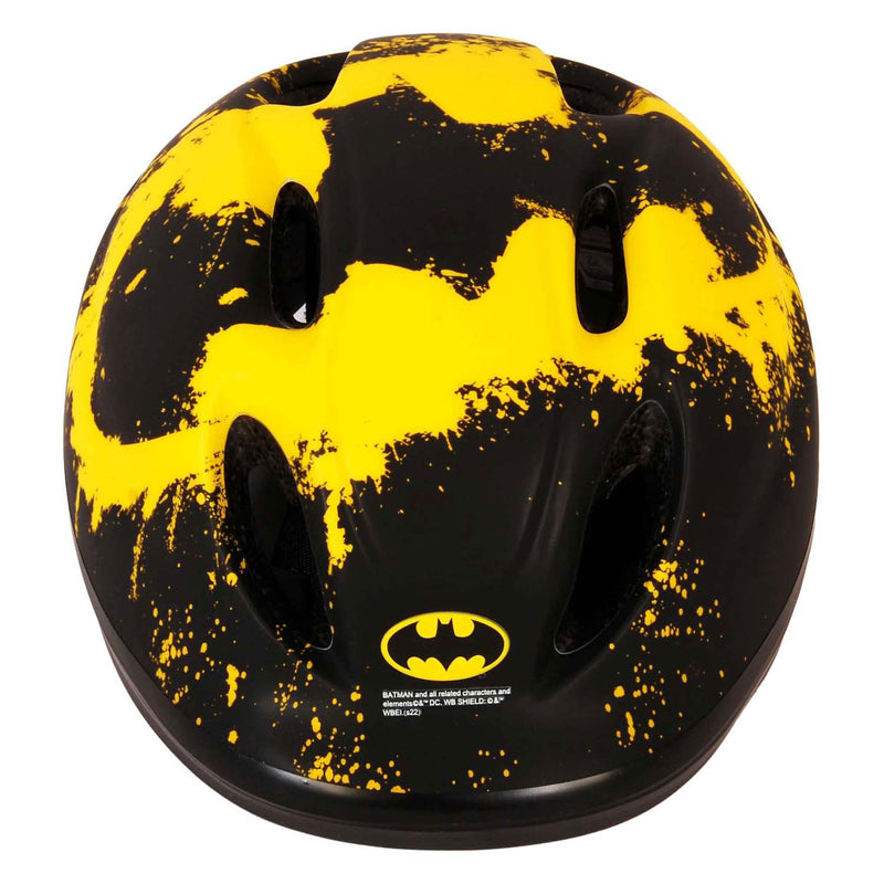Load image into Gallery viewer, skate fietshelm Batman juniGoud 52-56 cm zwart geel