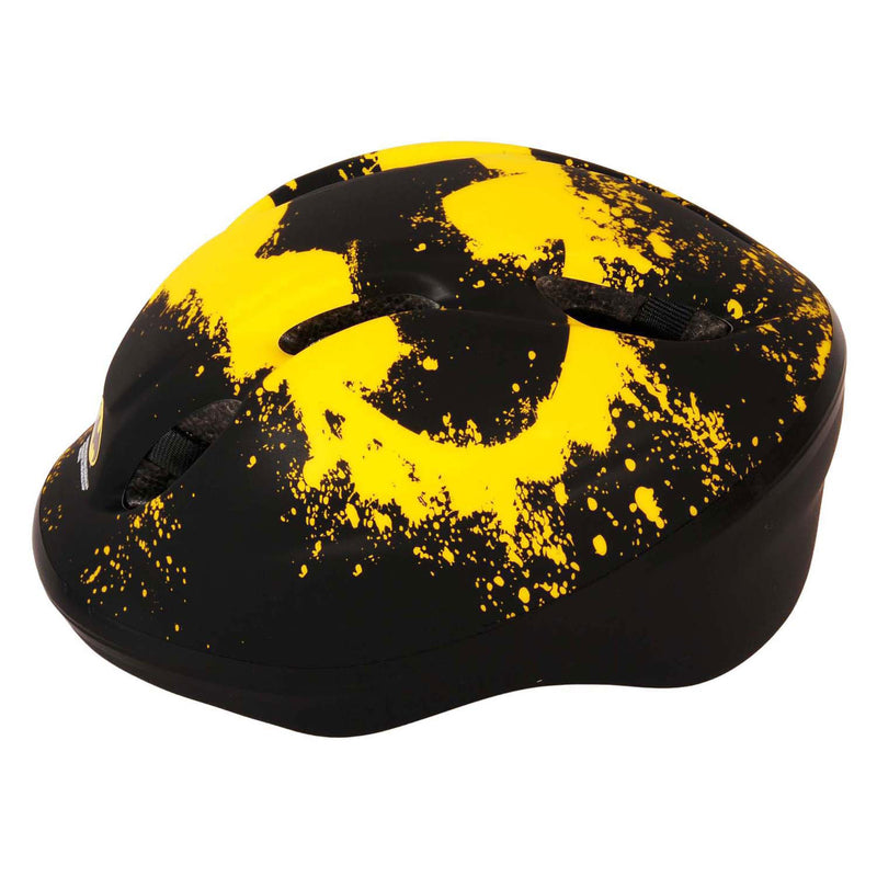 Load image into Gallery viewer, skate fietshelm Batman juniGoud 52-56 cm zwart geel