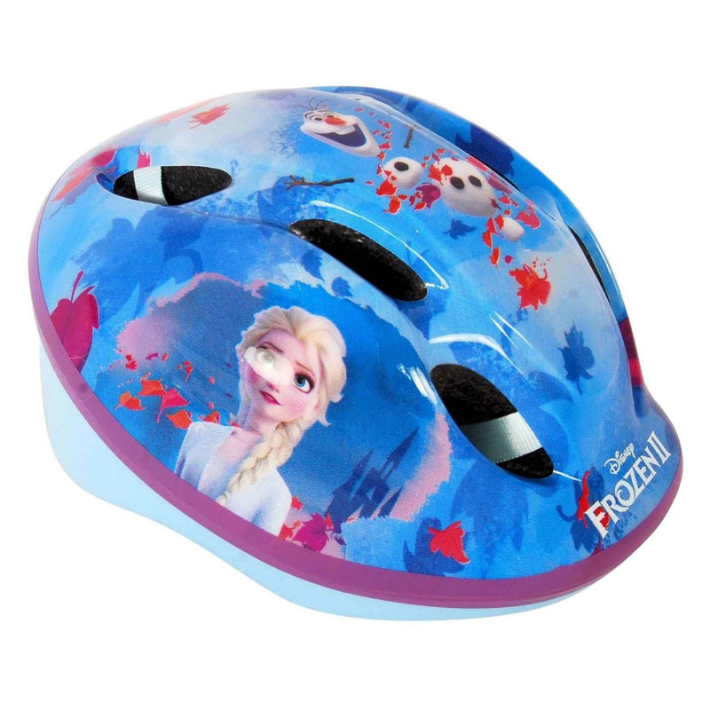 Load image into Gallery viewer, Disney Frozen fiets- skatehelm blauw roze maat 51-55 cm