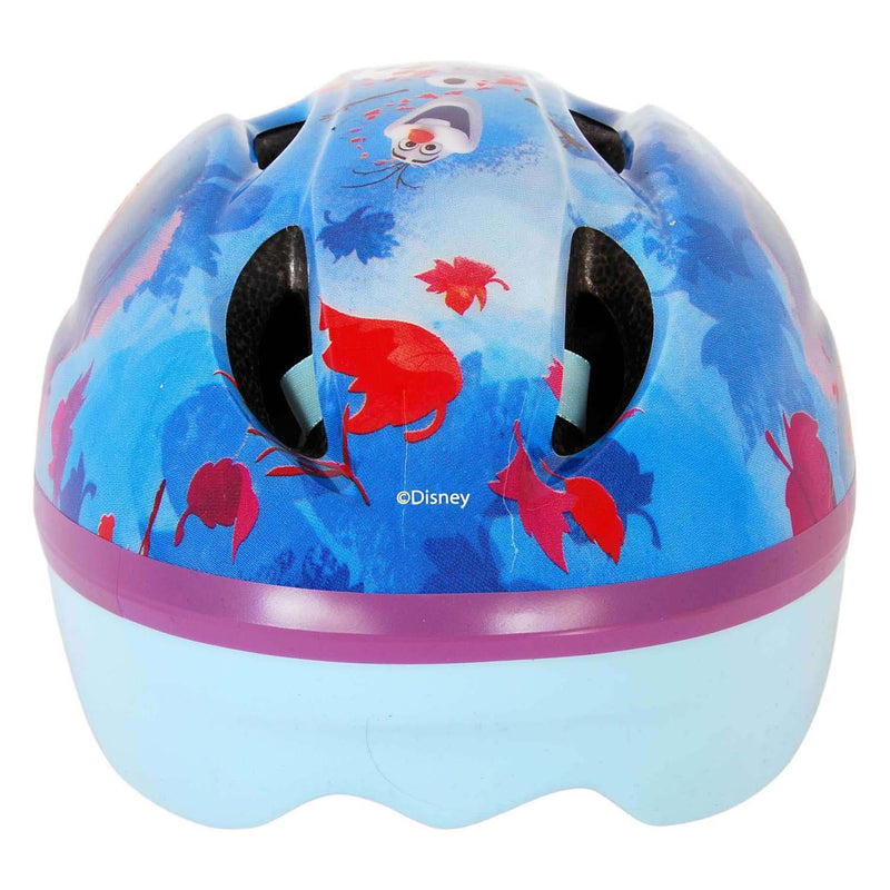 Load image into Gallery viewer, Disney Frozen fiets- skatehelm blauw roze maat 51-55 cm
