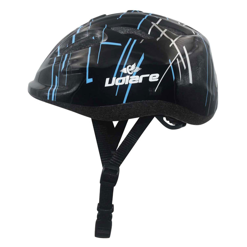 Load image into Gallery viewer, Volare fietshelm - kids - zwart - 47-51 cm