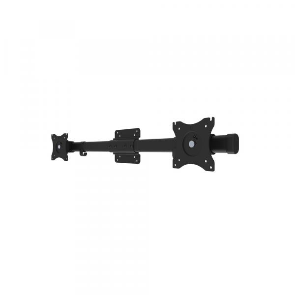 Load image into Gallery viewer, Neomounts fpma-cb100black dual monitor adapter, 10-27 , 10 kg, 75x75 100x100 mm, black