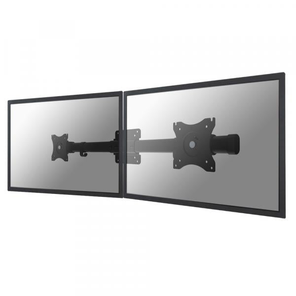 Load image into Gallery viewer, Neomounts fpma-cb100black dual monitor adapter, 10-27 , 10 kg, 75x75 100x100 mm, black