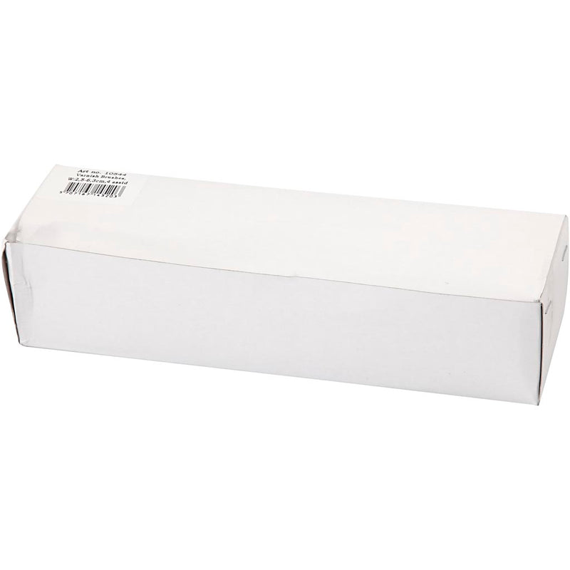 Afbeelding laden in galerijviewer, Https: www.cchobby.nl vernis-kwasten-l-19-5-21-cm-b-25-63-mm-plat-4-stuk-1-doos