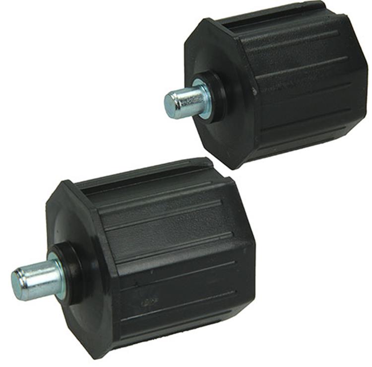 Load image into Gallery viewer, Mack 1010101 - 2 as-eindkappen insteek 8k ant rolluikas 60mm | 5 stuks