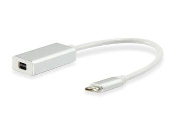 Load image into Gallery viewer, Equip 133457 usb type c male to mini displayport female adapter, 15cm