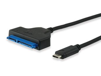 Load image into Gallery viewer, Equip 133456 usb type c male to sata male adapter, 50cm