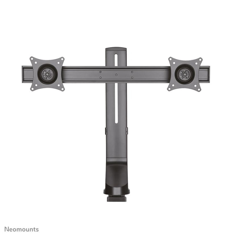 Load image into Gallery viewer, Neomounts fpma-d860dblack flatscreen bureausteun, 2x 10-27 7 kg, 26 - 45 cm, 75x75 100x