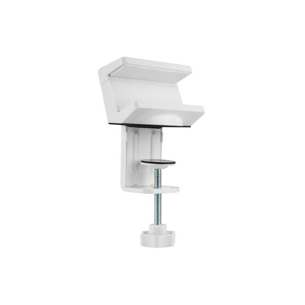 Load image into Gallery viewer, Equip 650806 clamp-on powerstrip holder, abs, steel, white