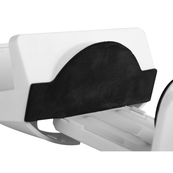 Load image into Gallery viewer, Equip 650806 clamp-on powerstrip holder, abs, steel, white