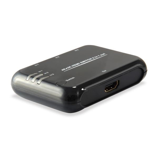 Load image into Gallery viewer, Equip 332721 hdmi switch, 3x, hdmi1.4, dolby true-hd, 7.1ch, black