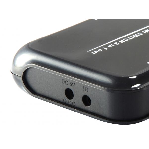 Load image into Gallery viewer, Equip 332721 hdmi switch, 3x, hdmi1.4, dolby true-hd, 7.1ch, black