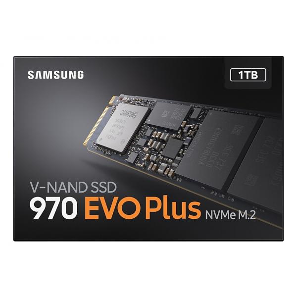 Load image into Gallery viewer, Samsung mz-v7s1t0bw 970 evo plus ssd, 1 tb, m.2 nvme, v-nand mlc, 3500 3300 mb s, 6000000 iops