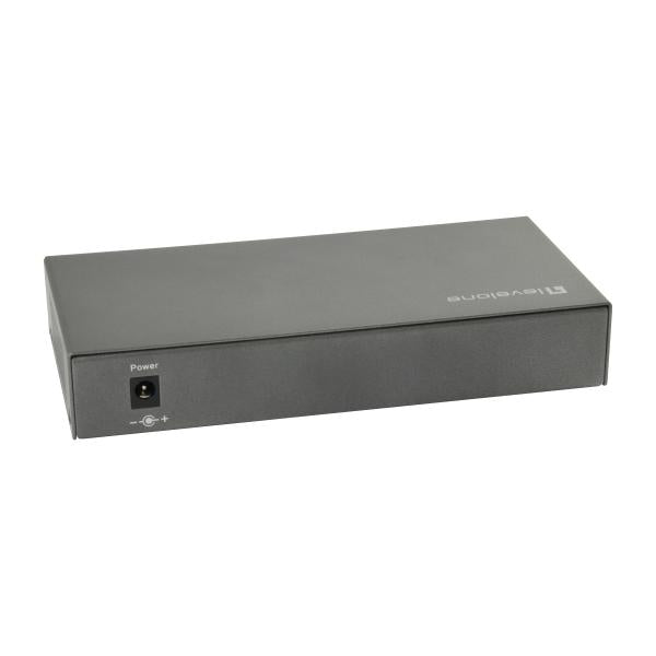 Load image into Gallery viewer, Levelone gep-0823 8-port gigabit poe switch, 802.3at af poe, 120w