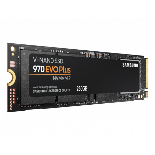 Load image into Gallery viewer, Samsung mz-v7s250bw evo 970 plus ssd, 250 gb, m.2 2280, v-nand mlc, 3500 3300 mb s, 550,000 iops