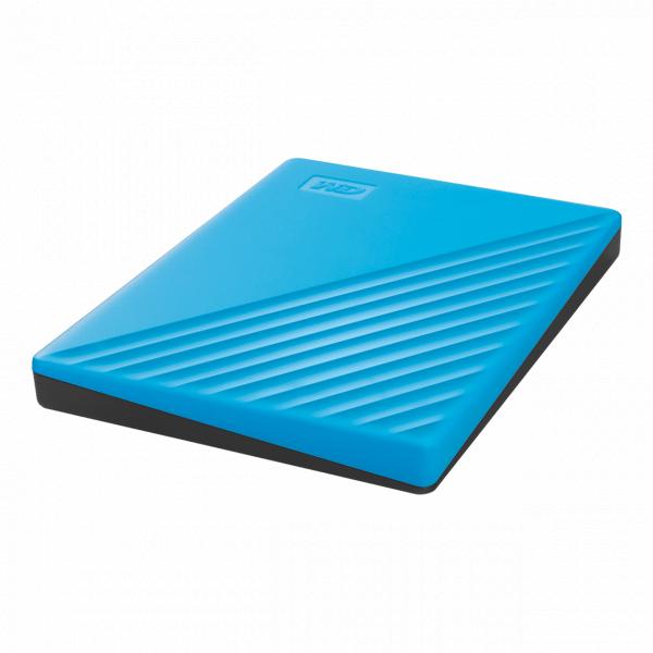 Load image into Gallery viewer, Western digital wdbpkj0040bbl-wesn my passport external hdd, 4tb, usb 3.2 gen 1, blue