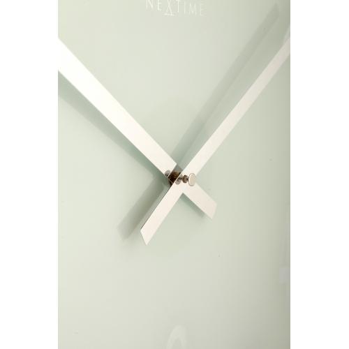 Load image into Gallery viewer, Nextime klok 2472 mirror glass, ø43 cm, wall, white
