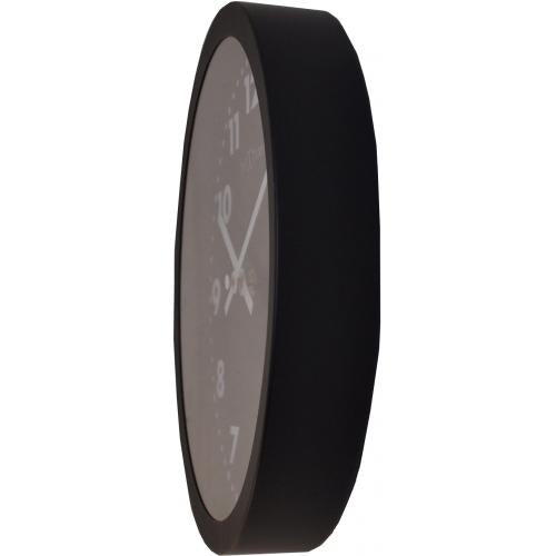 Load image into Gallery viewer, Nextime klok 2906ma mercure, ø 25 cm, wall, black