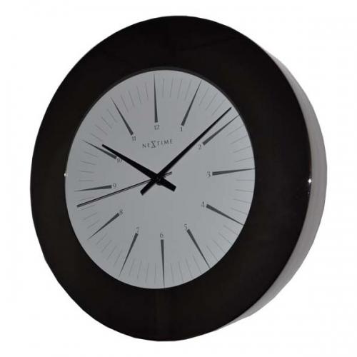 Load image into Gallery viewer, Nextime klok 2945 colt, ø 45 cm, wall, black