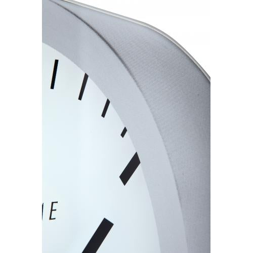 Load image into Gallery viewer, Nextime klok 3031 magic - stripe, 25x35.2 cm, wall, white