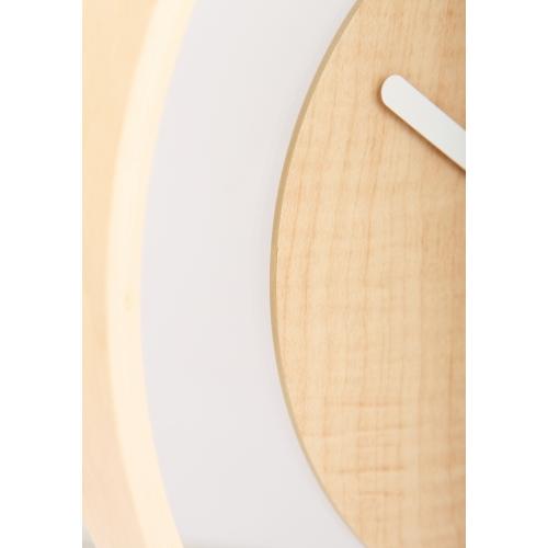 Load image into Gallery viewer, Nextime klok 3046 wood loop, ø30 cm, wall, wood