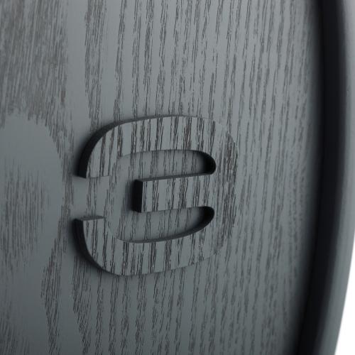 Load image into Gallery viewer, Nextime klok 3095gs wood wood big, ø52.8 cm, wall, gray