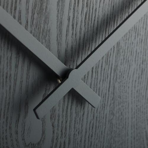 Load image into Gallery viewer, Nextime klok 3096gs wood wood medium, ø35.5 cm, wall, gray