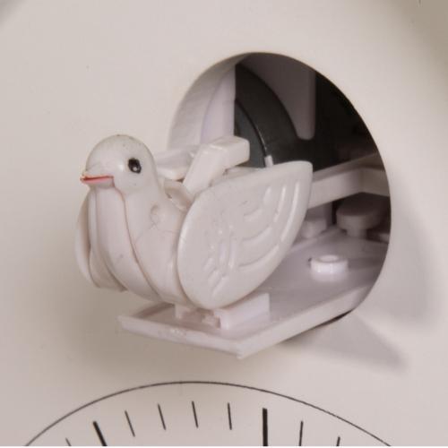 Load image into Gallery viewer, Nextime klok 3108bl birdy, 24.5x25.5x9.8 cm, wall, blue white