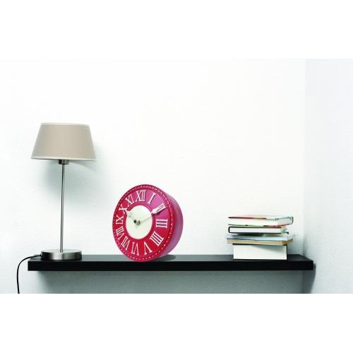 Load image into Gallery viewer, Nextime klok 5187ro london table, ø16 cm, wall, red white