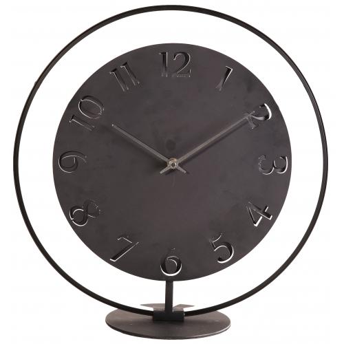 Load image into Gallery viewer, Nextime klok 5188zw ting, 41x40 cm, black