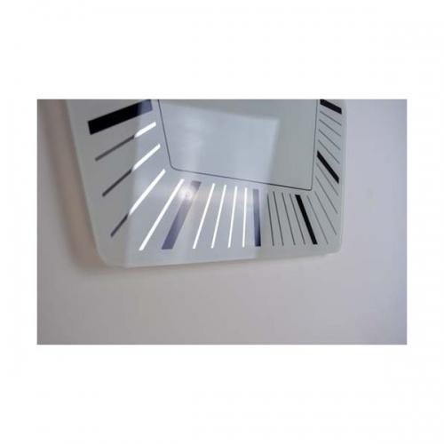 Load image into Gallery viewer, Nextime klok 8128wi hexagon, 43x43 cm, wall, white